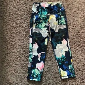 Floral leggings
